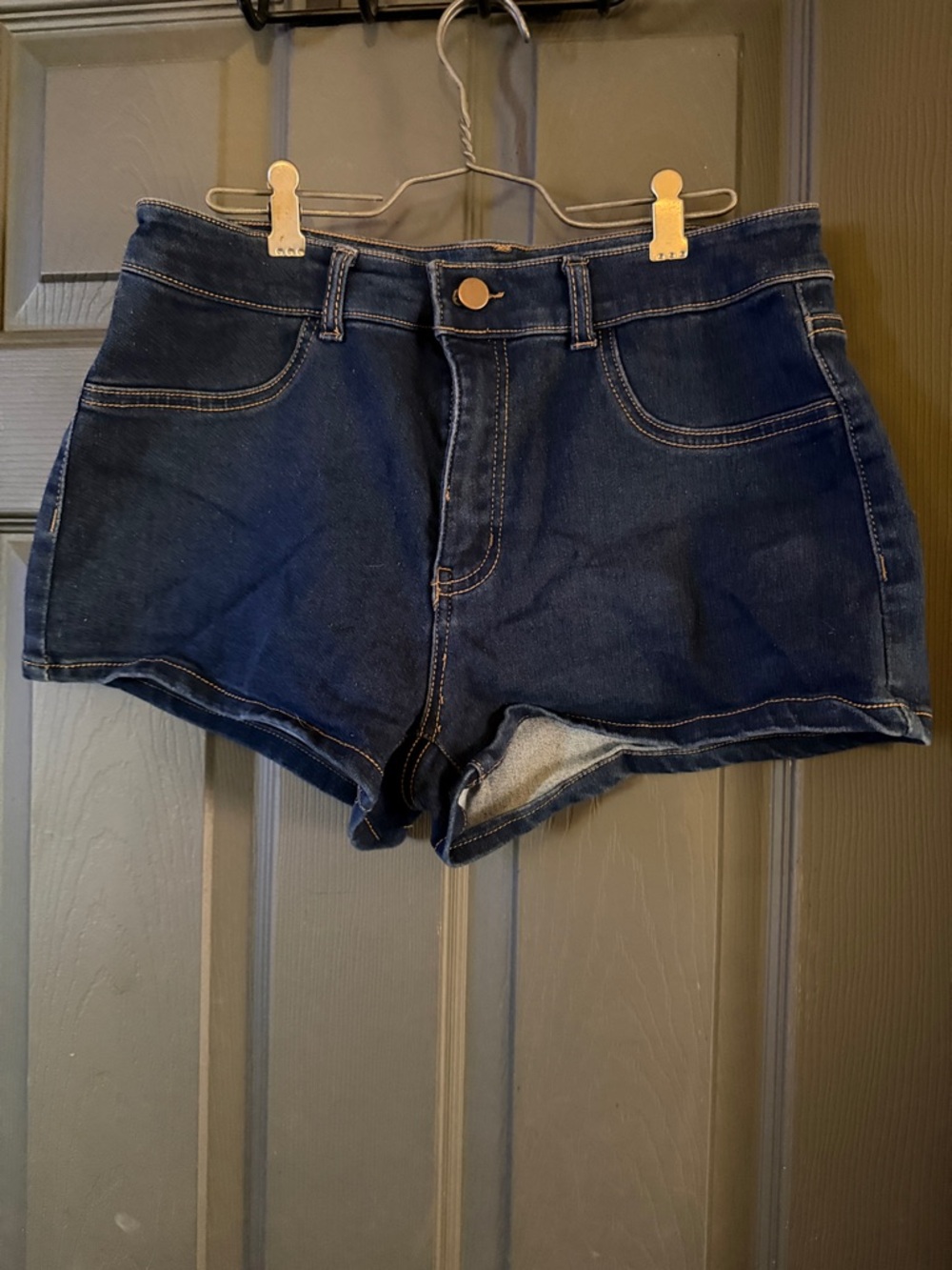 wild fable Dark Indigo High-Rise Denim Shorts